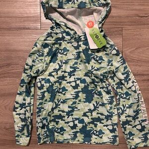 Bass Pro Shops Green Camo Long Sleeve Tee NWT UPF 50